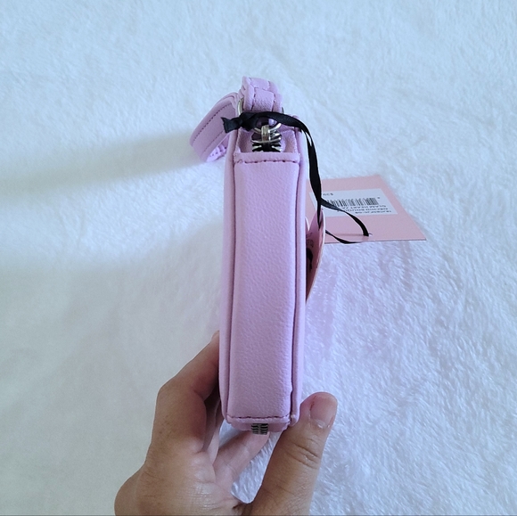 Juicy🍊 Couture "Orchid Bouquet"💐 Glam Heart❤ Zip Around Coin🪙 Purse - NWT - Picture 6 of 15